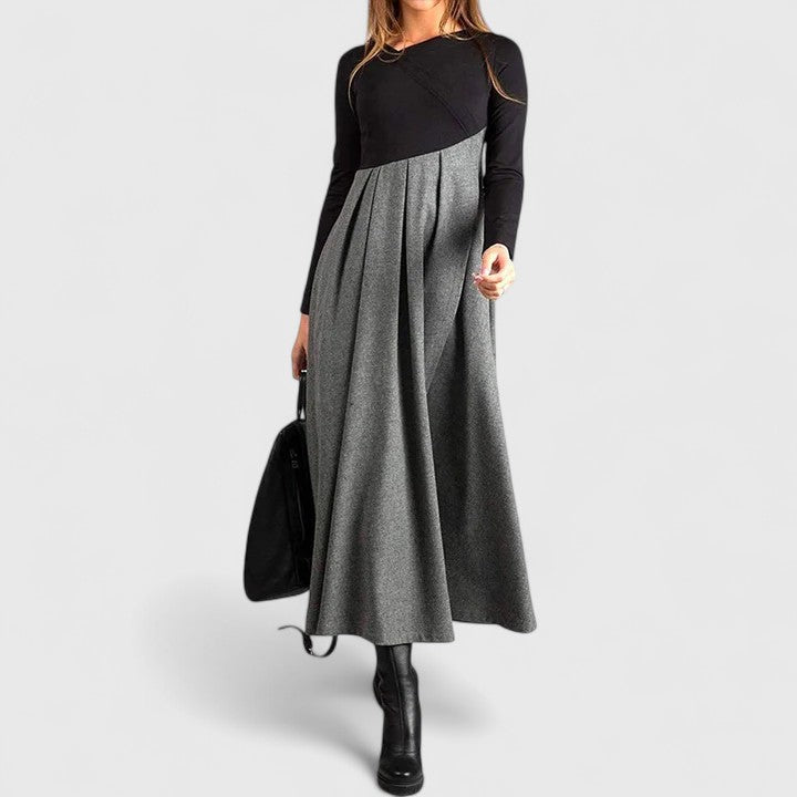 Denise | Elegant Long Sleeve Maxi Dress