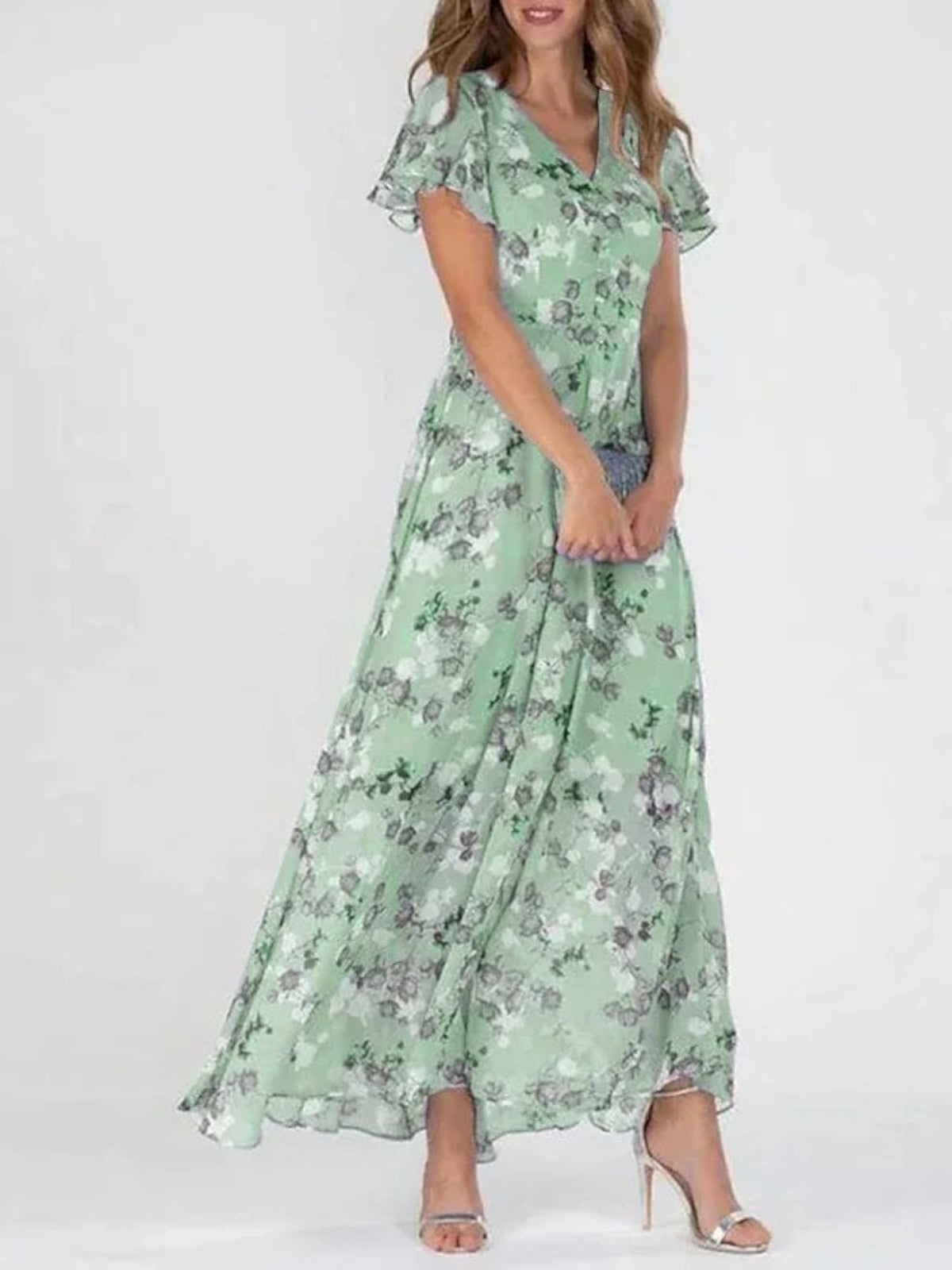 Amelia | Glamorous Tummy Covering Dress