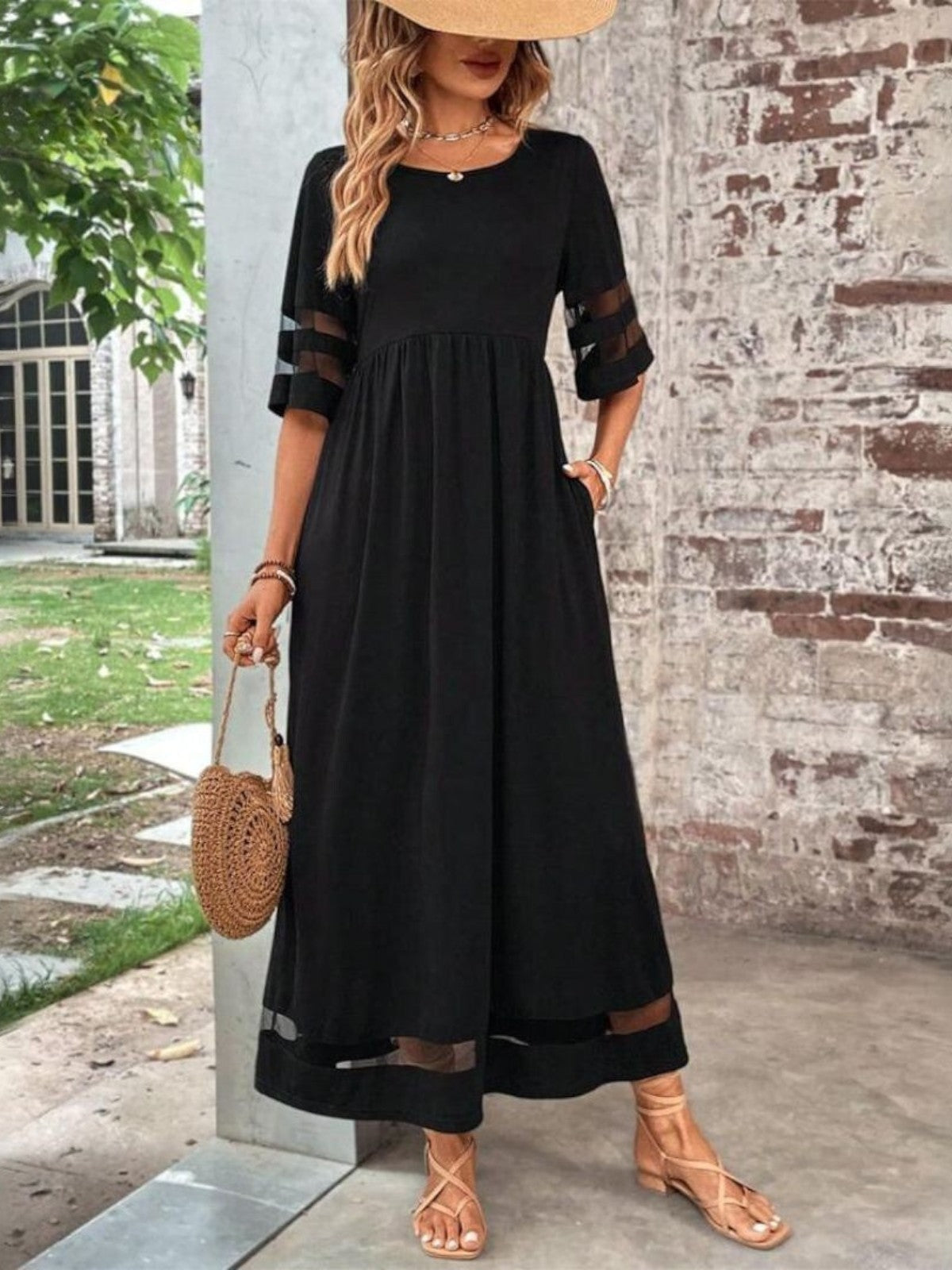 Esmae | Chic Tummy Flattering Coverage Dress