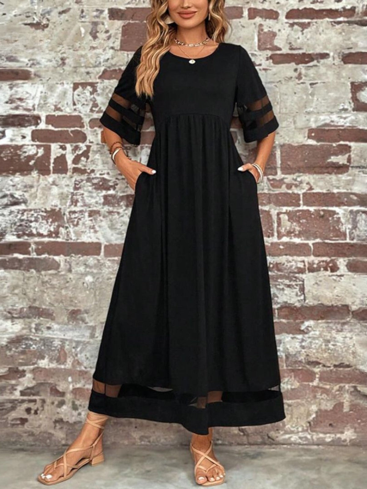 Esmae | Chic Tummy Flattering Coverage Dress