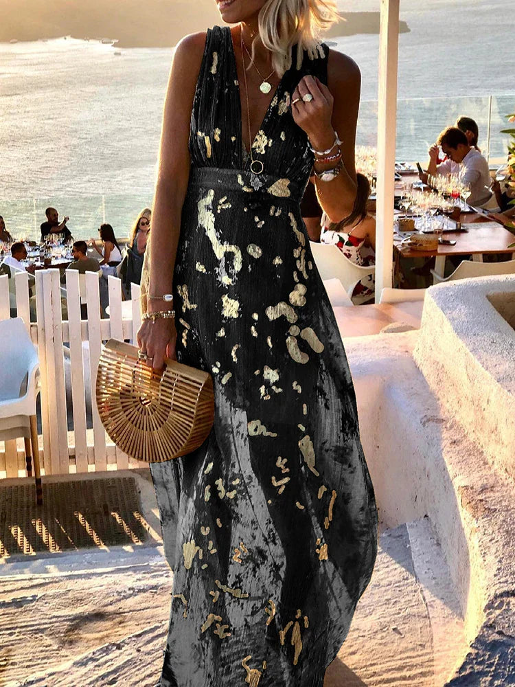 Demi | Elegant Floral Maxi Dress