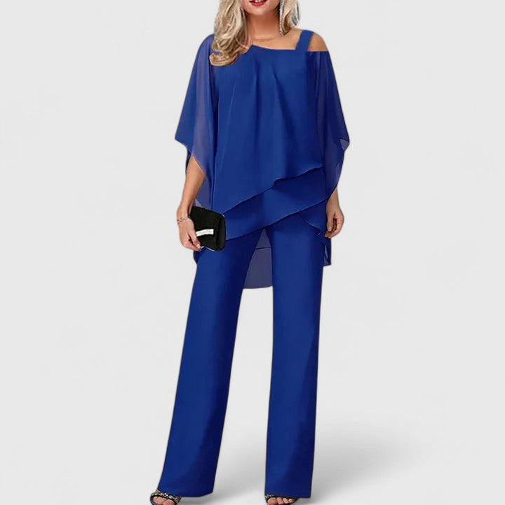 Verona | Elegant Two-Piece Pant Set
