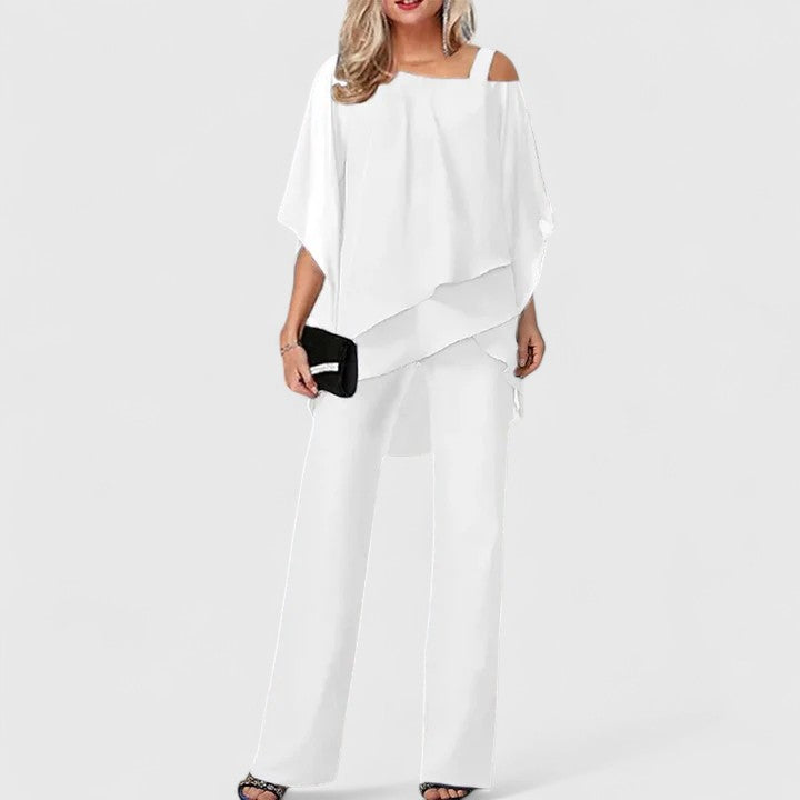 Verona | Elegant Two-Piece Pant Set
