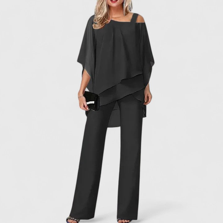Verona | Elegant Two-Piece Pant Set